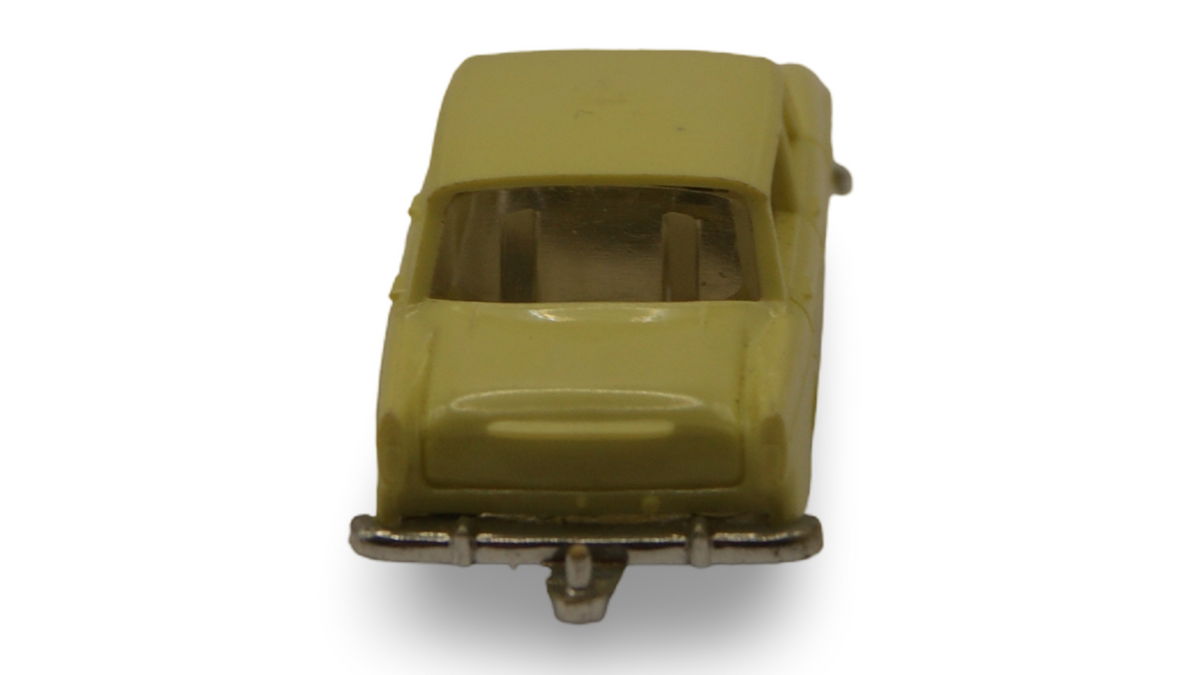Tri-ang Minix No. 8 Hillman Minx gelb 1:76 OO Vintage Modellauto