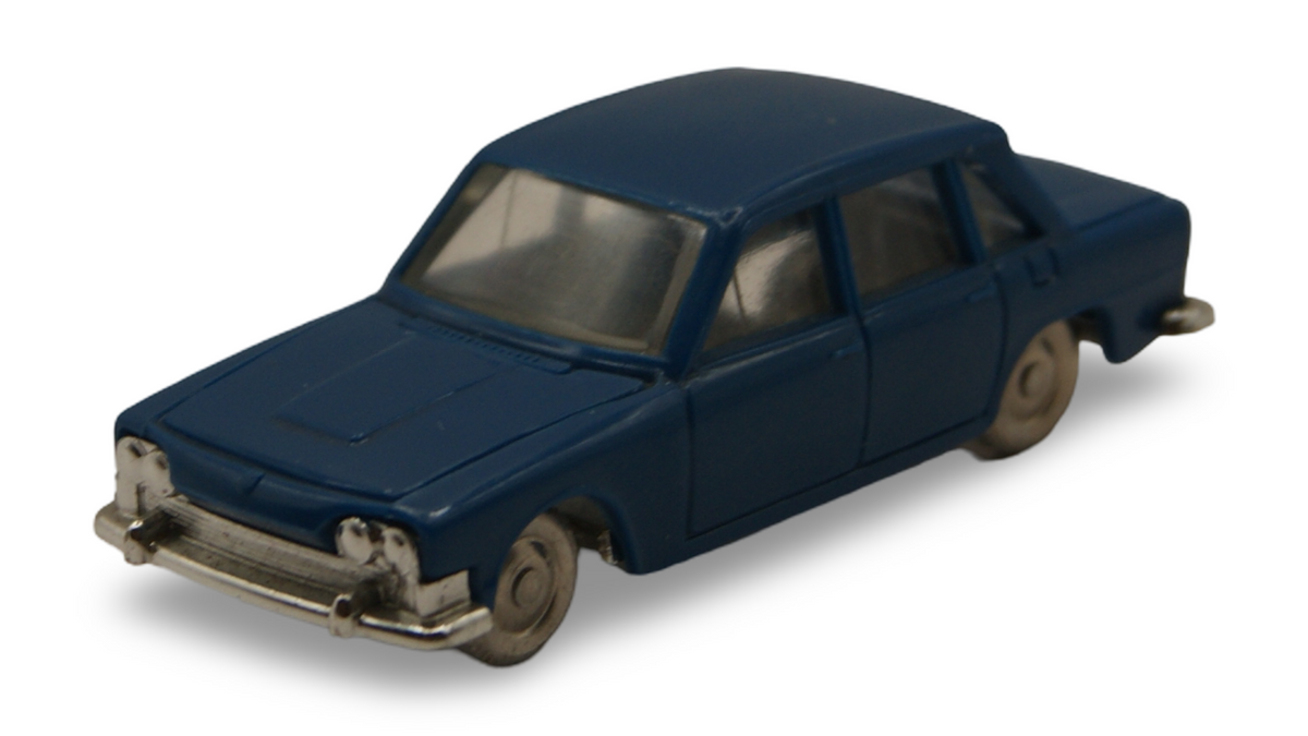 Tri-ang Minix No. 4 Triumph 2000 blau 1:76 OO Vintage Modellauto