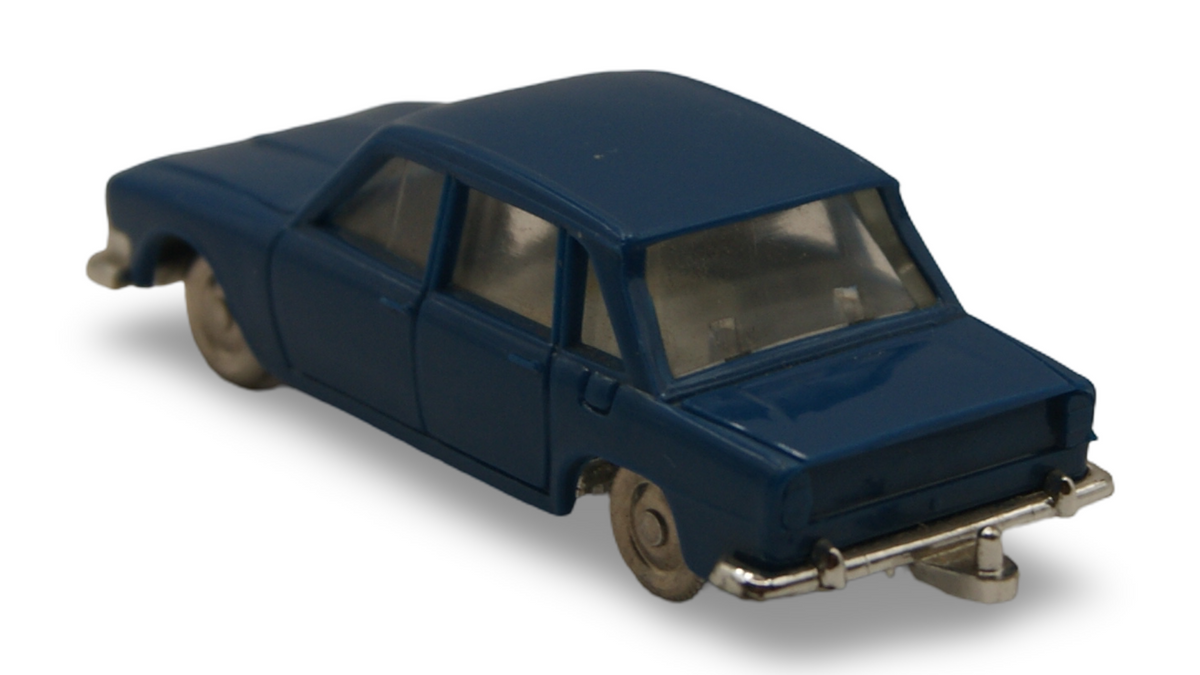 Tri-ang Minix No. 4 Triumph 2000 blau 1:76 OO Vintage Modellauto