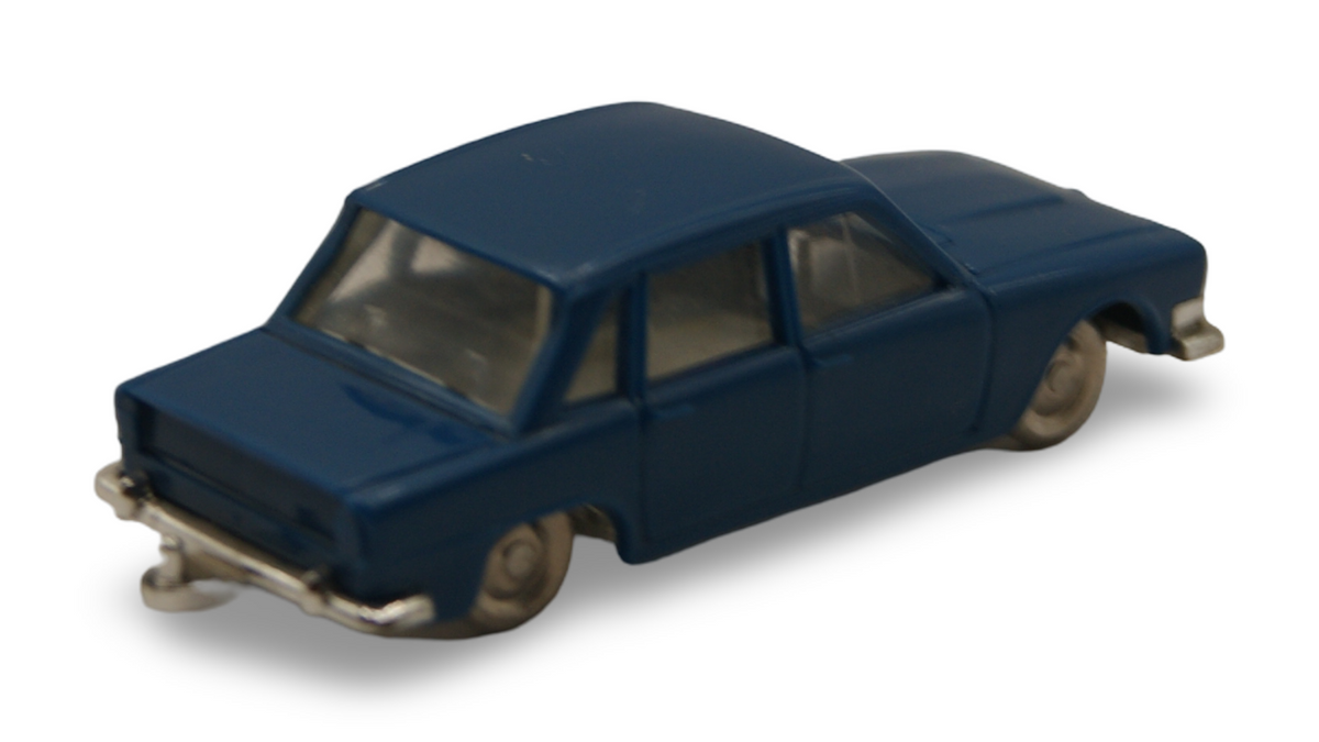 Tri-ang Minix No. 4 Triumph 2000 blau 1:76 OO Vintage Modellauto