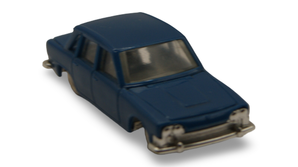 Tri-ang Minix No. 4 Triumph 2000 blau 1:76 OO Vintage Modellauto