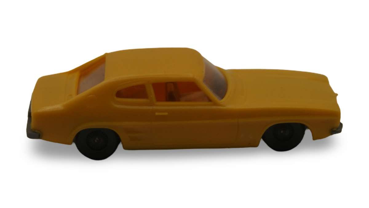 Lima Italy Ford Capri I Coupé gelb 1:87 H0 Vintage Modellauto