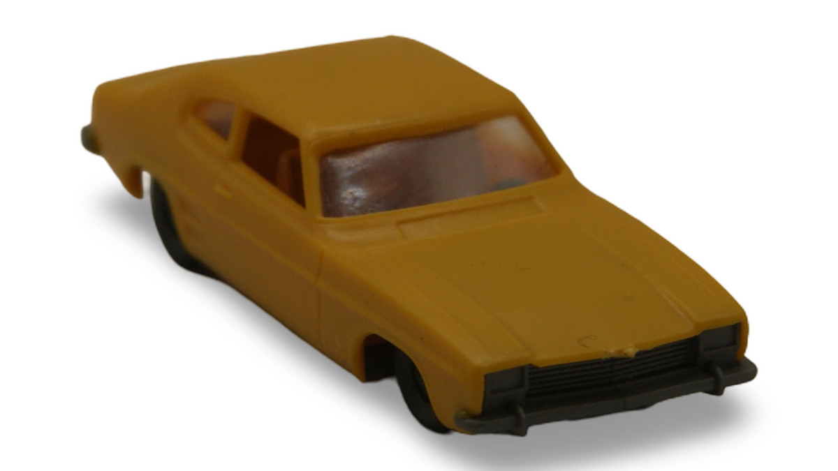 Lima Italy Ford Capri I Coupé gelb 1:87 H0 Vintage Modellauto