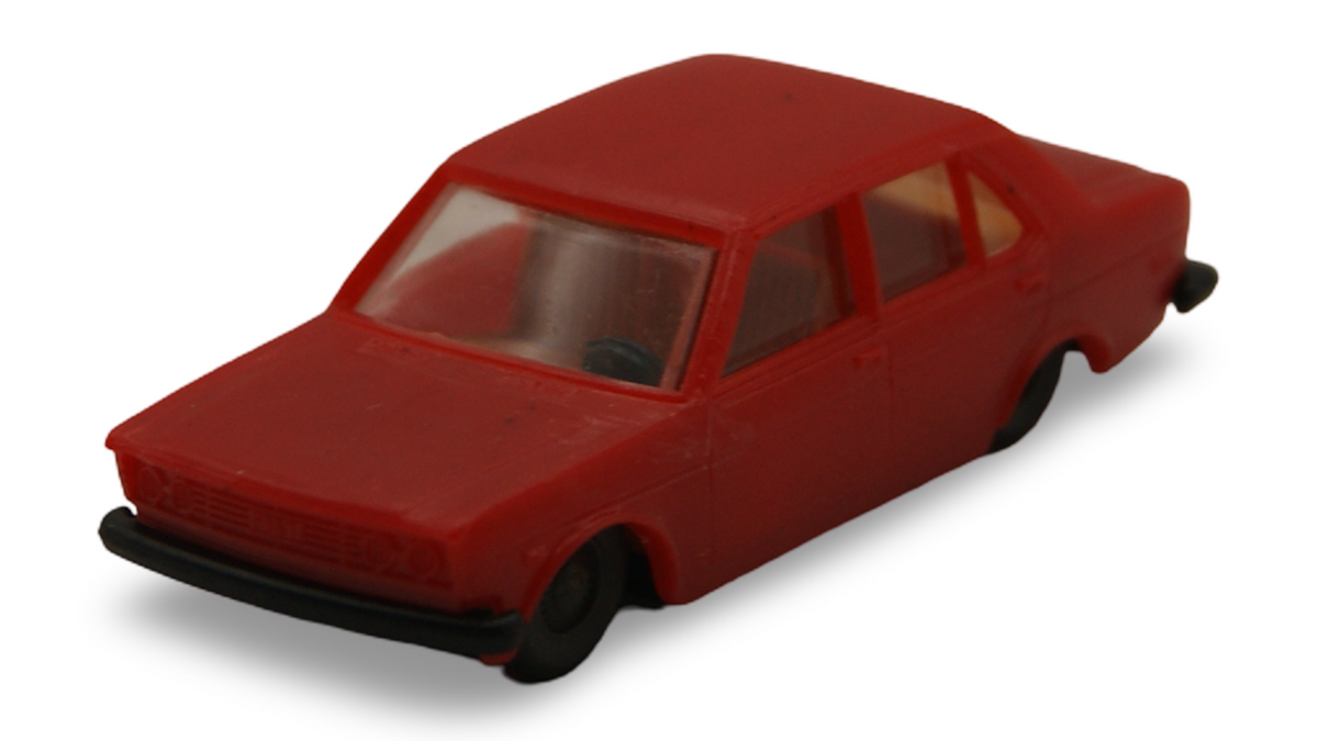 Lima Italy Fiat 131 Mirafiori Limousine rot 1:87 H0 Vintage Modellauto