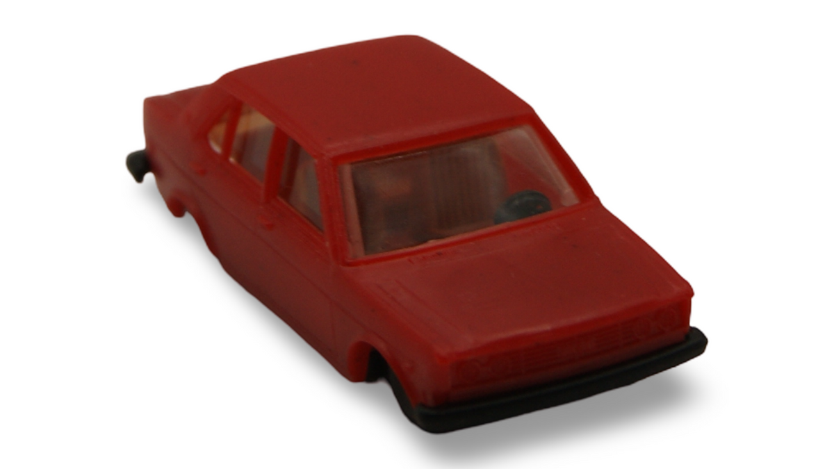 Lima Italy Fiat 131 Mirafiori Limousine rot 1:87 H0 Vintage Modellauto