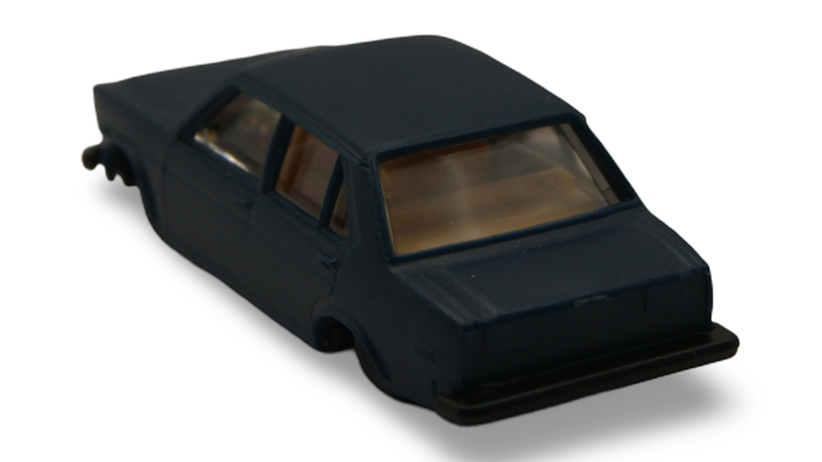 Lima Italy Fiat 132 Limousine dunkelblau 1:87 H0 Vintage Modellauto