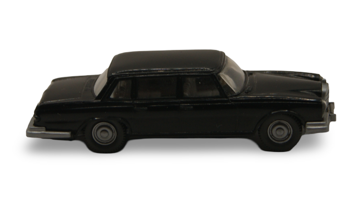 Wiking Mercedes-Benz 600 W100 Limousine schwarz 1:90 H0 Vintage Modellauto
