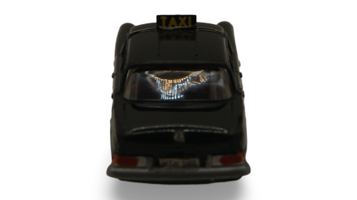 Wiking Mercedes-Benz 220 S Heckflosse Taxi schwarz 1:87 H0 Vintage