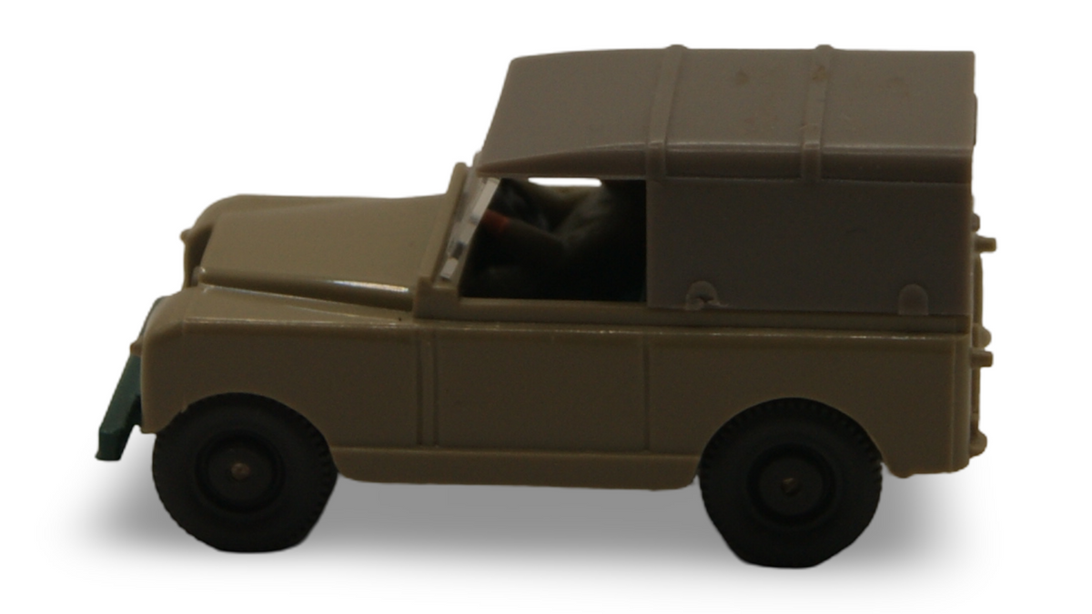 Wiking Land Rover 88 Series II Hardtop sandfarben 1:87 H0 Vintage Modellauto