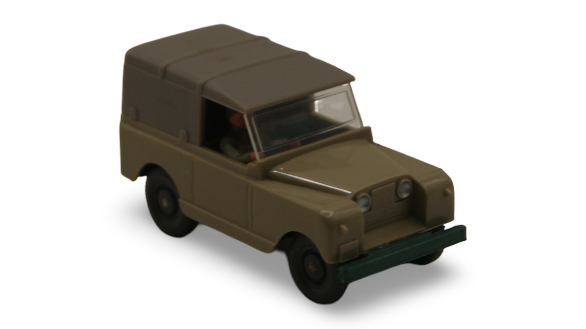 Wiking Land Rover 88 Series II Hardtop sandfarben 1:87 H0 Vintage Modellauto
