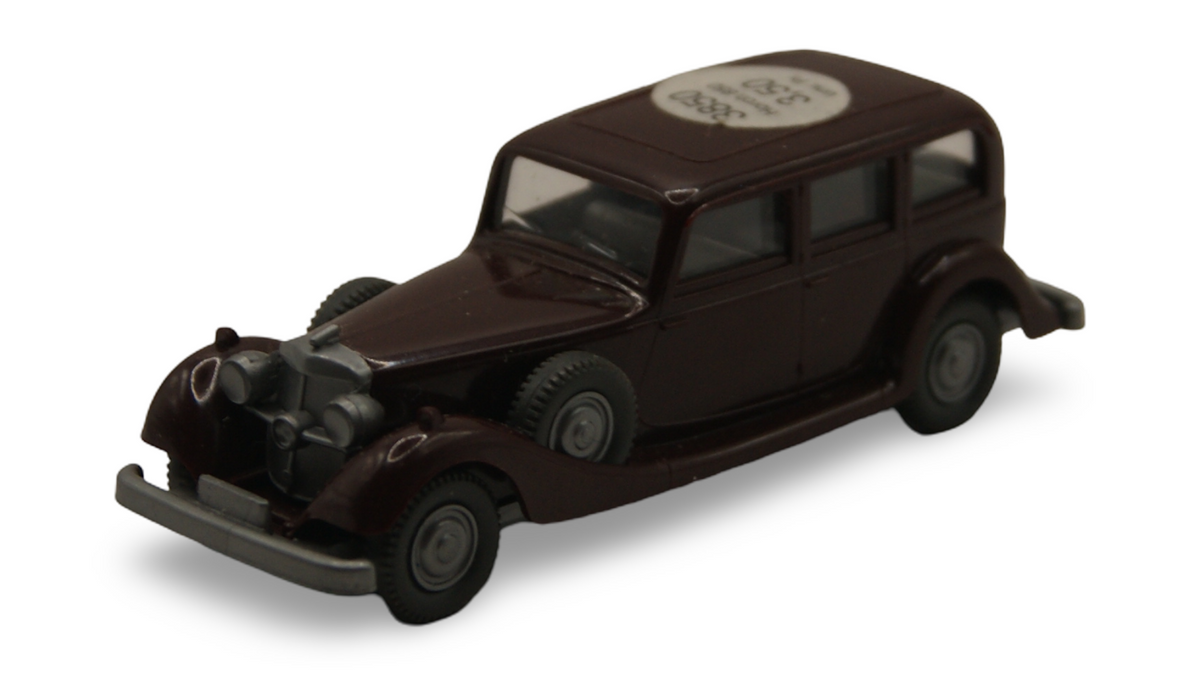 Wiking 825/1 Horch 850 Pullman-Limousine dunkelbraun 1:87 H0 Vintage