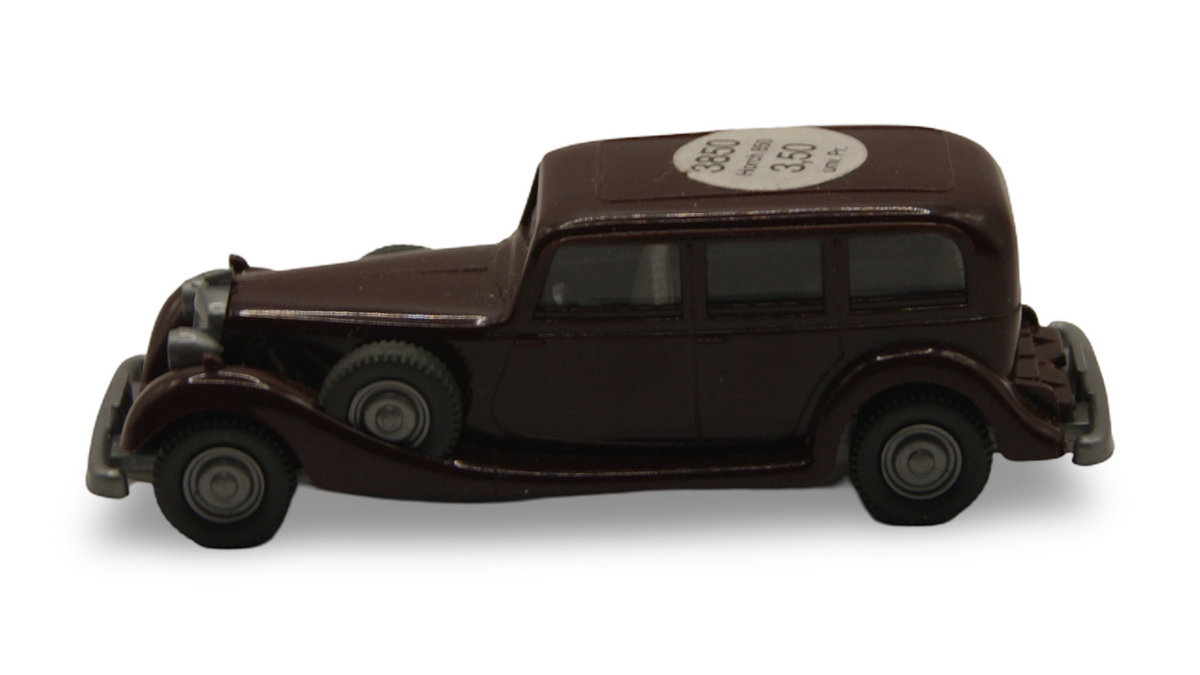 Wiking 825/1 Horch 850 Pullman-Limousine dunkelbraun 1:87 H0 Vintage