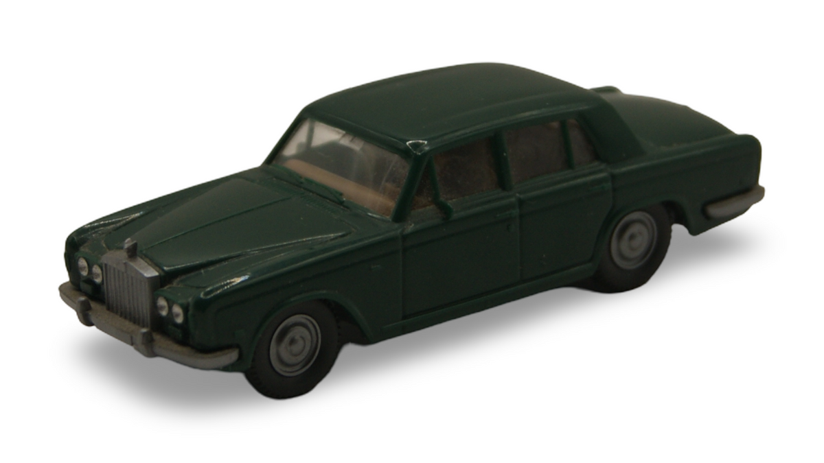 Wiking 837 Rolls-Royce Silver Shadow dunkelgrün 1:87 H0 Vintage Modellauto