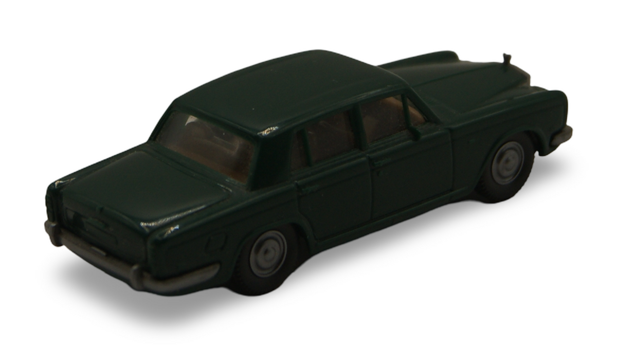 Wiking 837 Rolls-Royce Silver Shadow dunkelgrün 1:87 H0 Vintage Modellauto