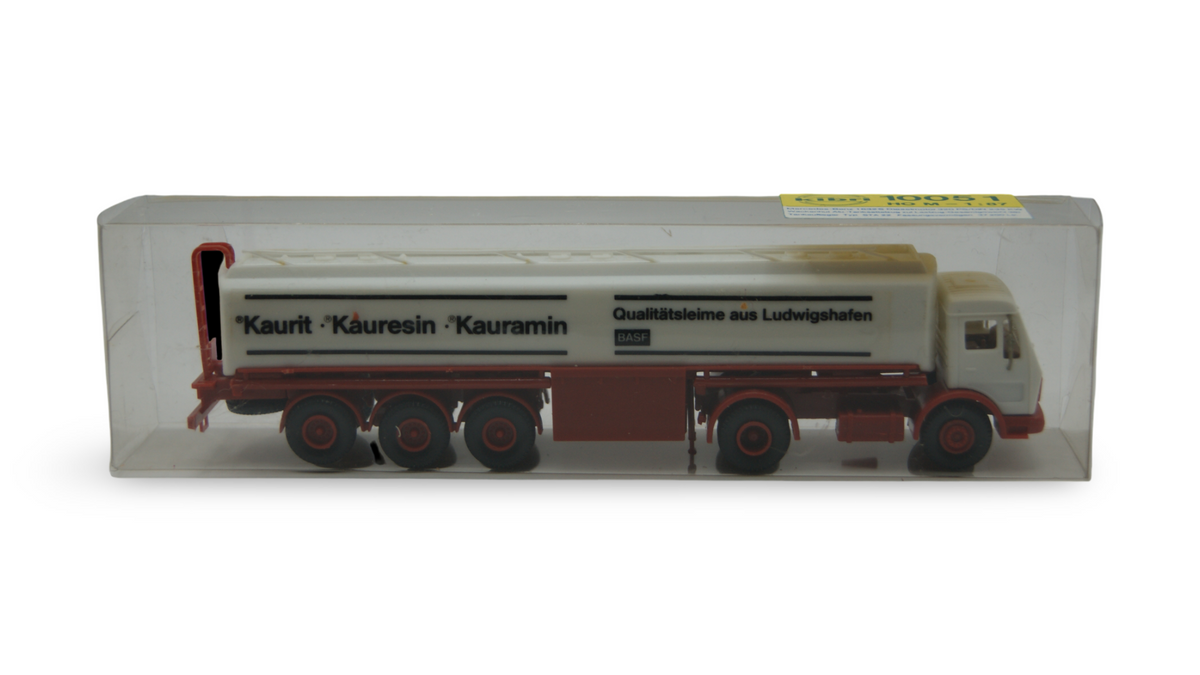 Kibri Mercedes-Benz Tank-Sattelzug BASF Kaurit Kauresin Kauramin H0 1:87 OVP