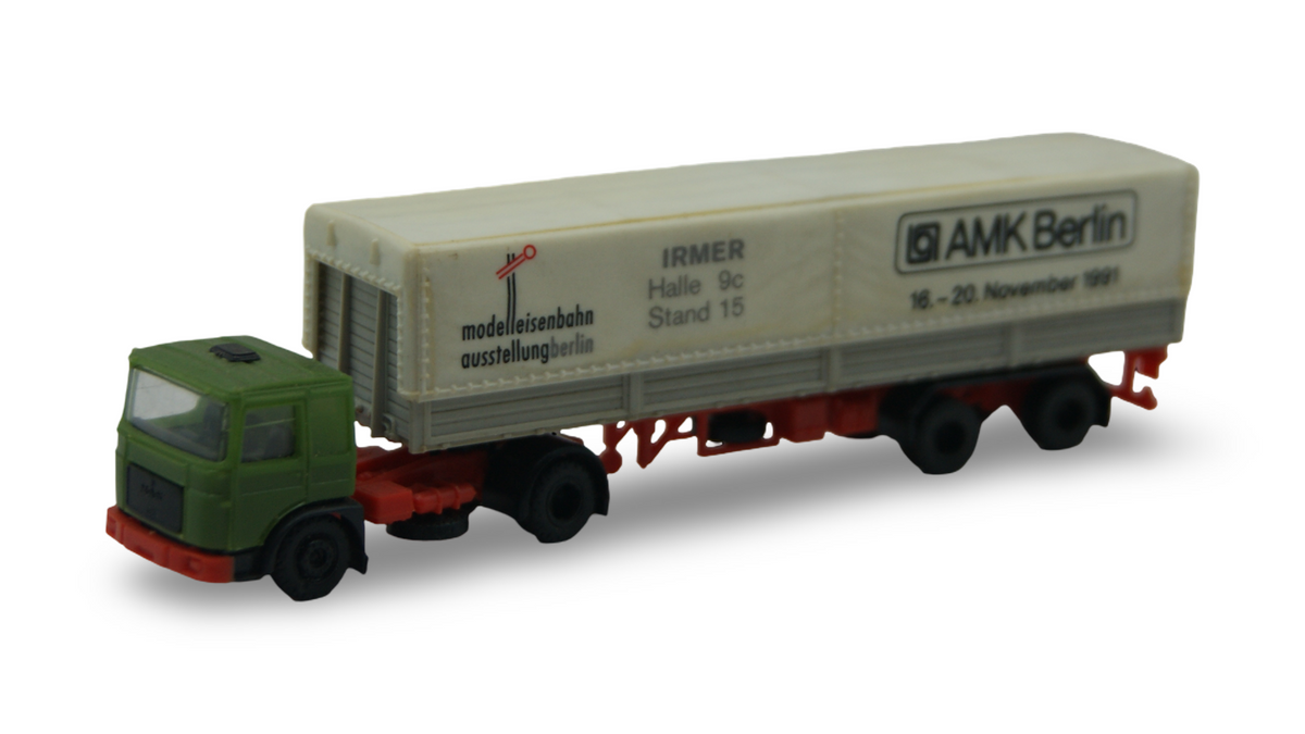 Bima / Bernhard Irmer MAN Sattelzug AMK Berlin Modelleisenbahnausstellung 1991 TT 1:120