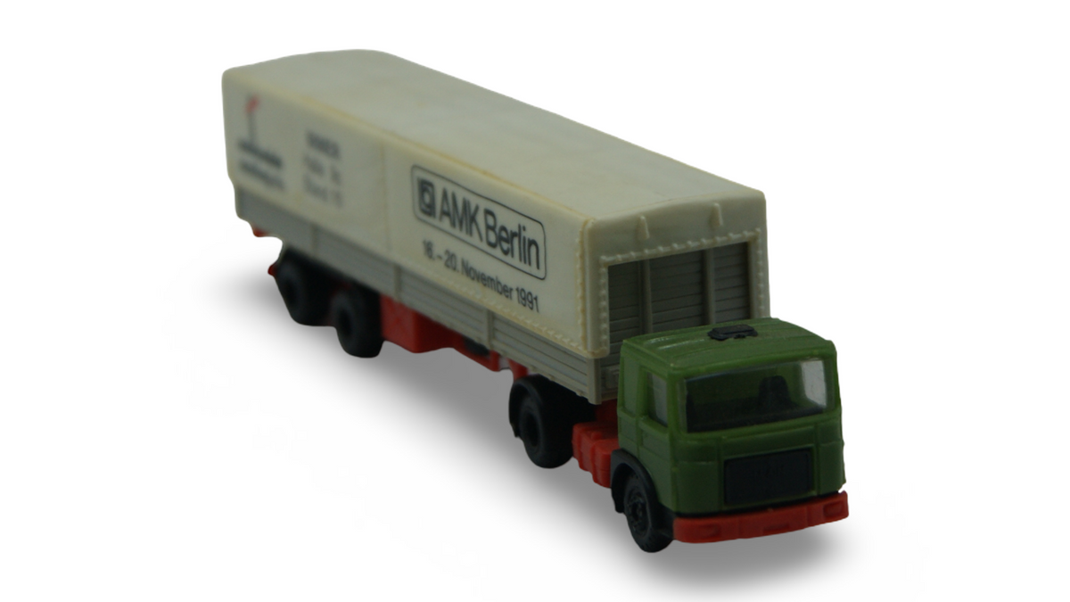 Bima / Bernhard Irmer MAN Sattelzug AMK Berlin Modelleisenbahnausstellung 1991 TT 1:120