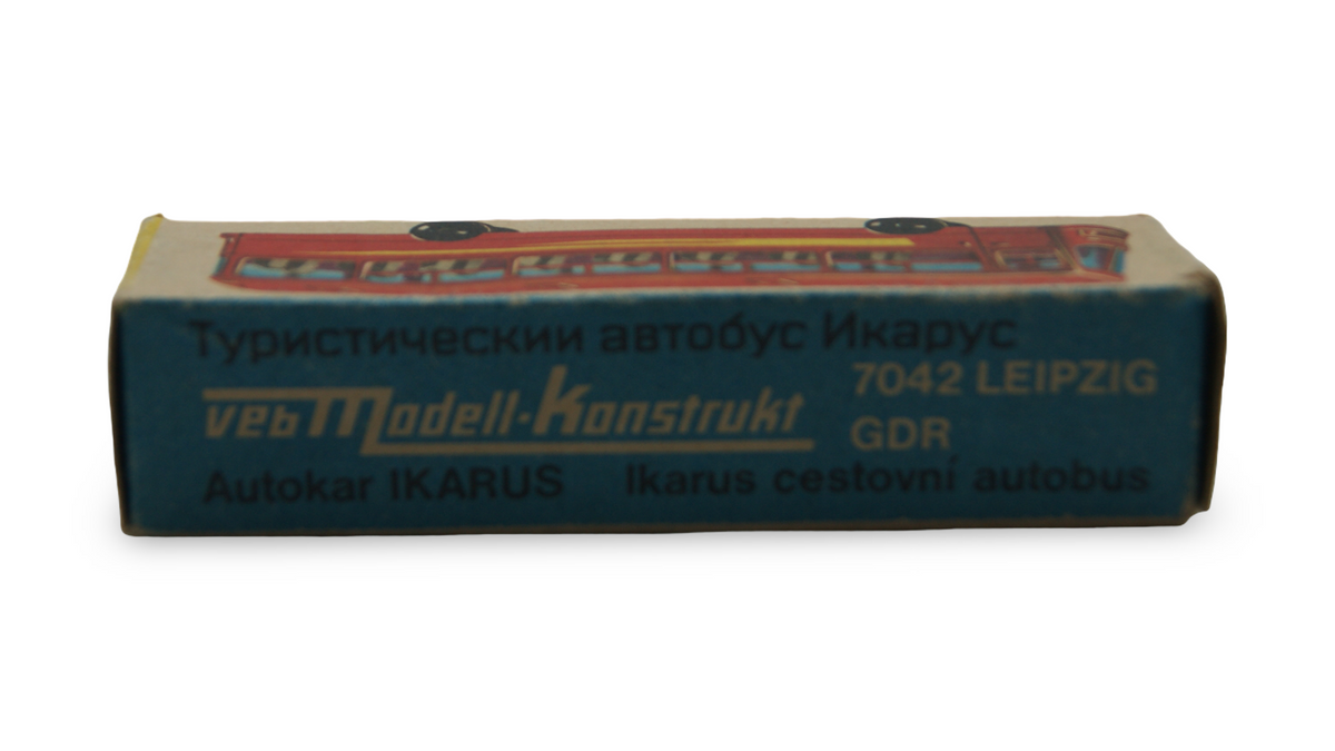 VEB Modell-Konstrukt Leipzig Ikarus 250 Reisebus rot TT 1:120 OVP DDR