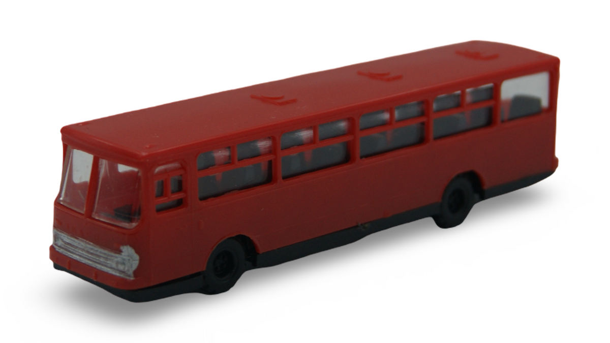 VEB Modell-Konstrukt Leipzig Ikarus 250 Reisebus rot TT 1:120 OVP DDR