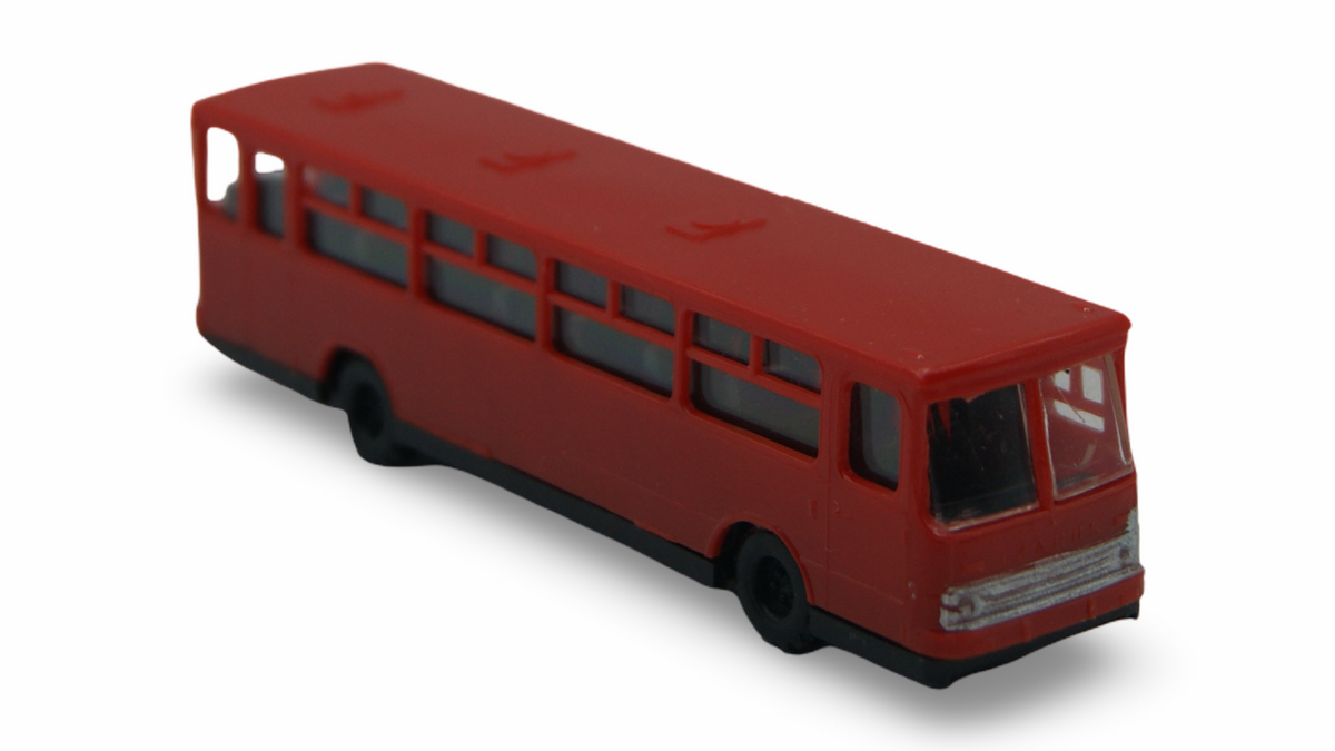 VEB Modell-Konstrukt Leipzig Ikarus 250 Reisebus rot TT 1:120 OVP DDR