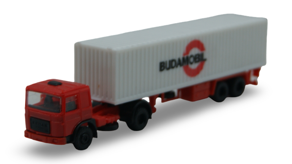 VEB Modell-Konstrukt RABA U 16.256 Budamobil Container-Sattelzug TT 1:120 OVP DDR