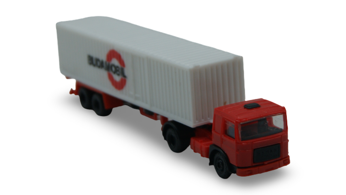 VEB Modell-Konstrukt RABA U 16.256 Budamobil Container-Sattelzug TT 1:120 OVP DDR
