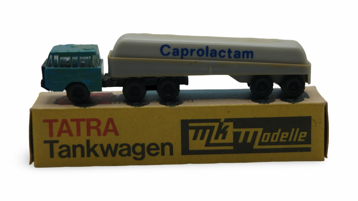 VEB Modell-Konstrukt MK Modelle 485/0 Tatra 813 Caprolactam Tankwagen TT 1:120 OVP DDR