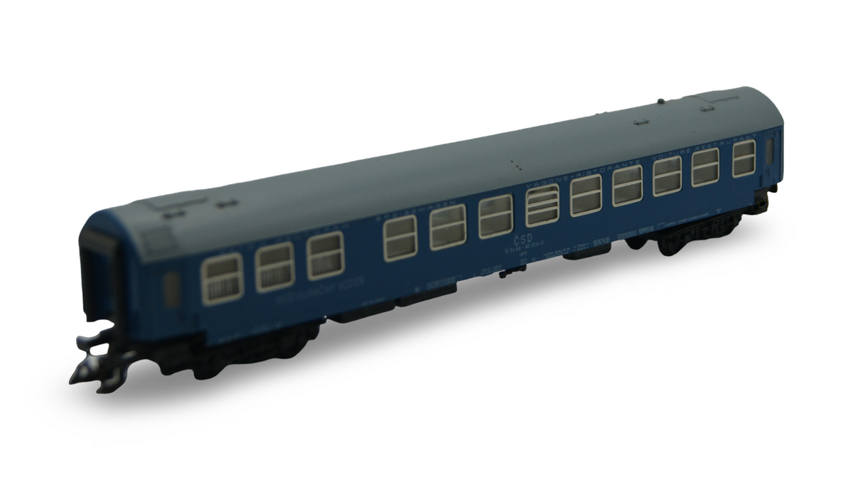 BTTB 3711 ČSD Speisewagen WR „REŠTAURAČNÝ VOZEŇ“ blau TT 1:120