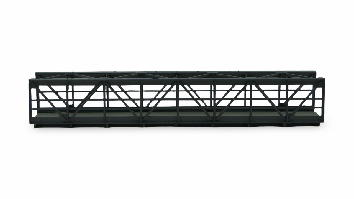 VEB Plasticart Fachwerkbrücke grau TT 1:120 DDR Modellbahn