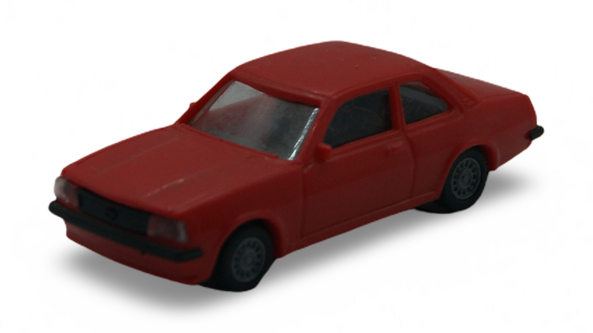 Euromodell Opel Ascona C Limousine rot H0 1:87
