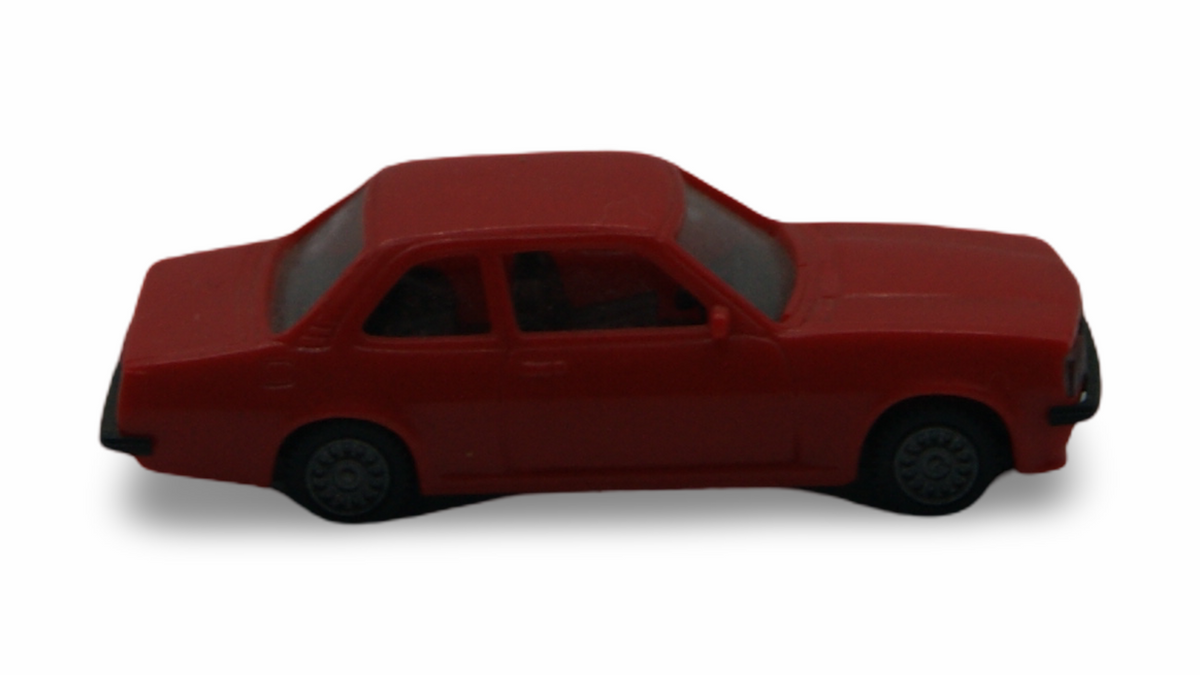 Euromodell Opel Ascona C Limousine rot H0 1:87