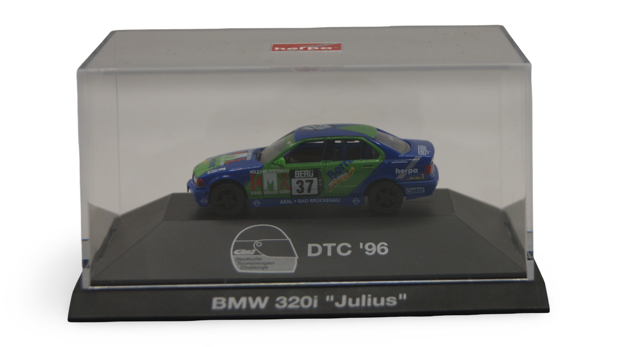 Herpa 036788 BMW 320i E36 „Julius“ DTC ’96 Nr. 37 Motorsport 1:87 OVP
