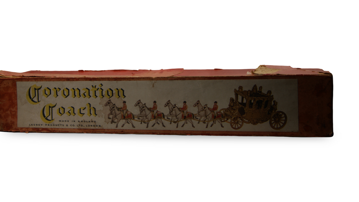 Lesney große Krönungskutsche 1953 Early Matchbox Queen Elizabeth II OVP
