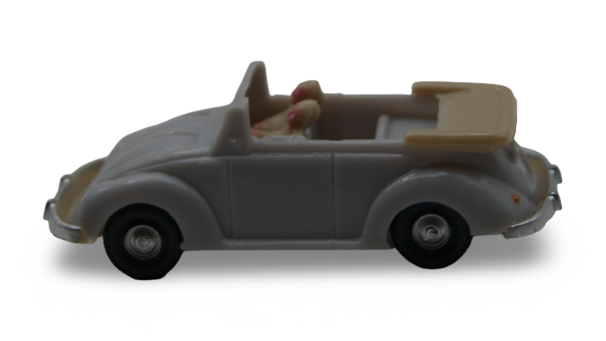 EKO VW Käfer Cabriolet Grau 1:87 H0 Vintage Modellauto Made in Spain