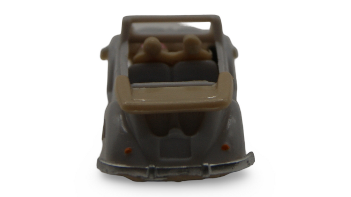 EKO VW Käfer Cabriolet Grau 1:87 H0 Vintage Modellauto Made in Spain