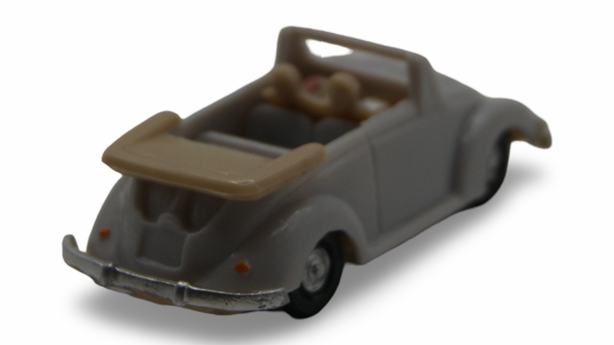 EKO VW Käfer Cabriolet Grau 1:87 H0 Vintage Modellauto Made in Spain