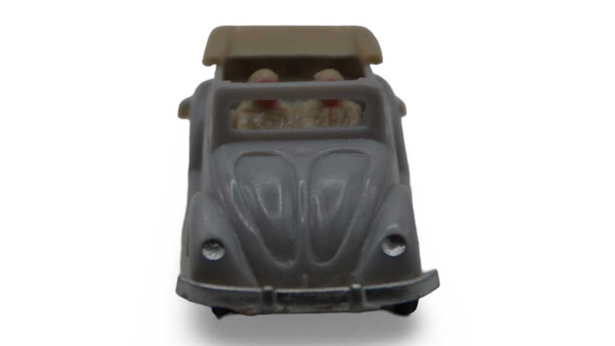 EKO VW Käfer Cabriolet Grau 1:87 H0 Vintage Modellauto Made in Spain
