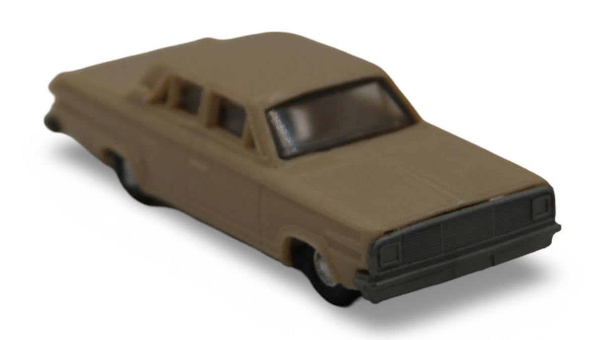 EKO Dodge Dart Limousine Beige 1:87 H0 Vintage Modellauto Made in Spain