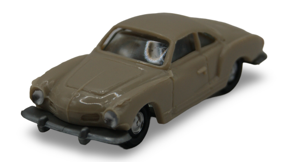 EKO VW Karmann Ghia Coupé Beige 1:87 H0 Vintage Made in Spain
