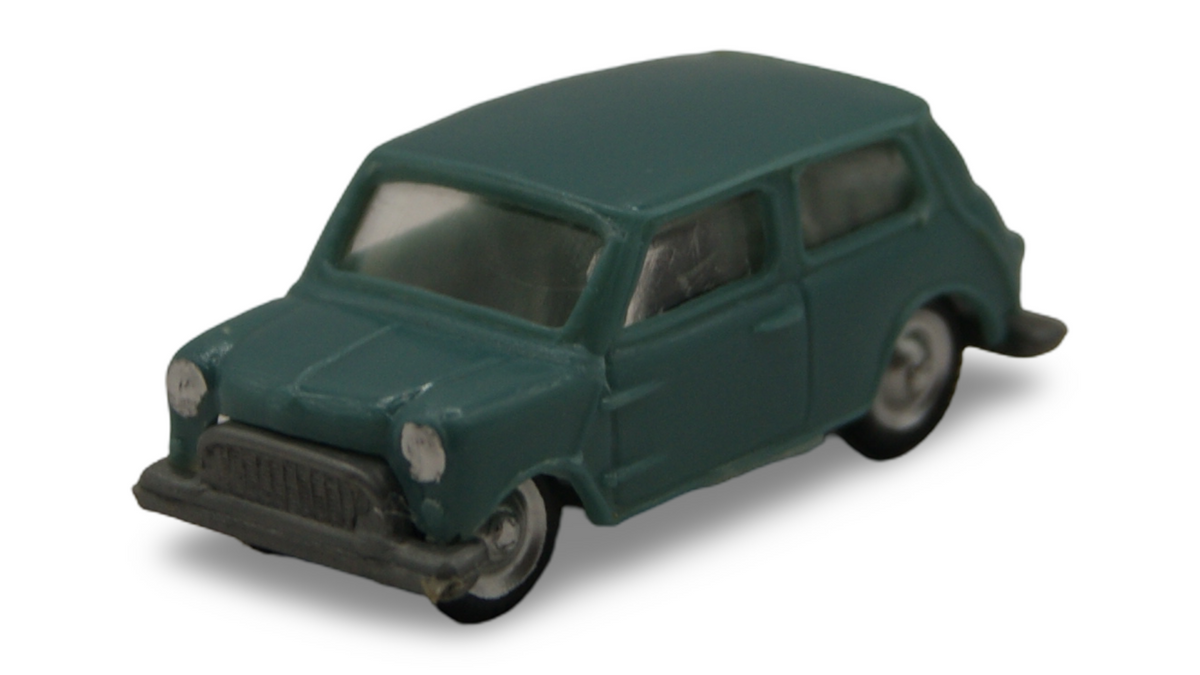 EKO Morris Mini Grün 1:86 H0 Vintage Modellauto Made in Spain