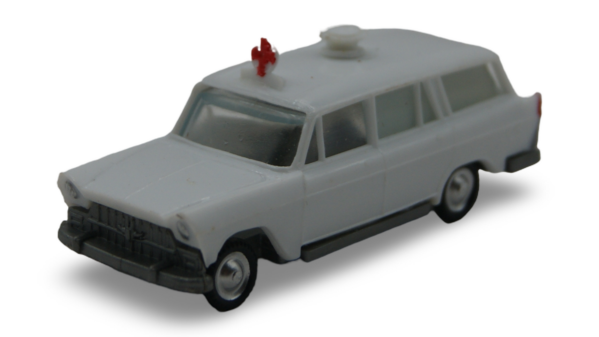 EKO 2041 Fiat 1800 Familiare Ambulanz Weiß 1:87 H0 Vintage Made in Spain
