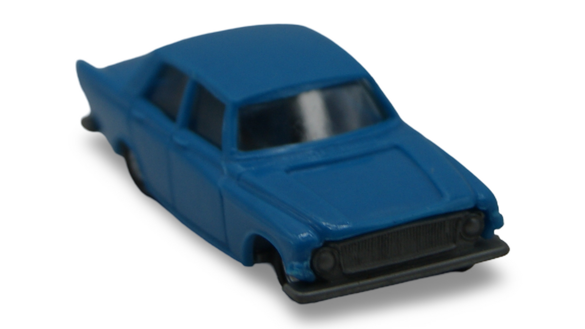 EKO Seat 1400 C Limousine Blau 1:87 H0 Vintage Modellauto Made in Spain