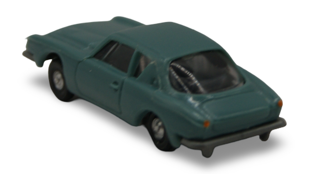 EKO Aston Martin DB4 Coupé Grün 1:87 H0 Vintage Modellauto Spain