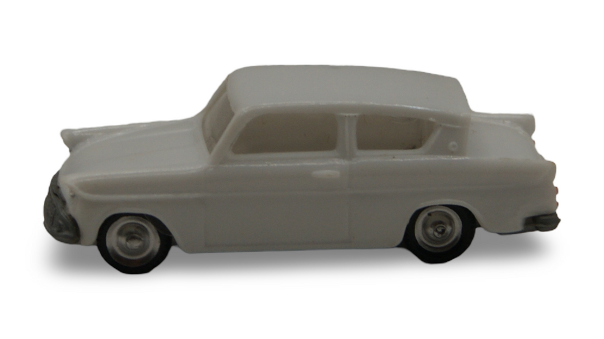 EKO Ford Taunus 17M P2 Barocktaunus Weiß 1:87 H0 Vintage Spain