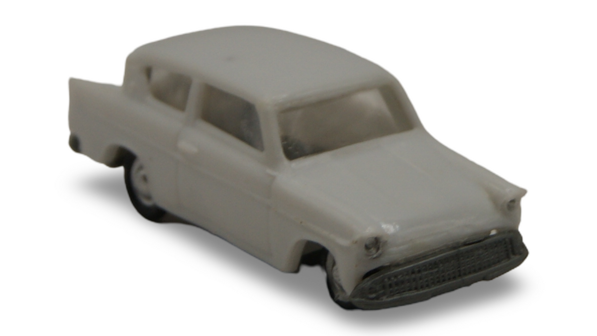 EKO Ford Taunus 17M P2 Barocktaunus Weiß 1:87 H0 Vintage Spain