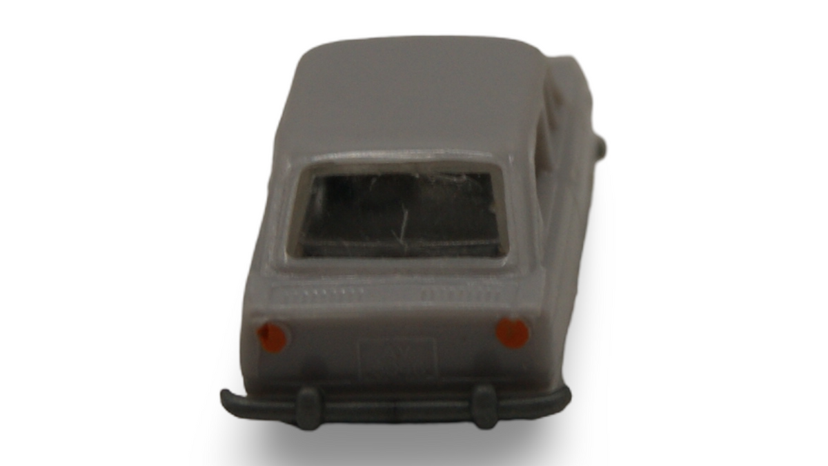 EKO Fiat 850 Limousine Grau 1:87 H0 Vintage Modellauto Made in Spain