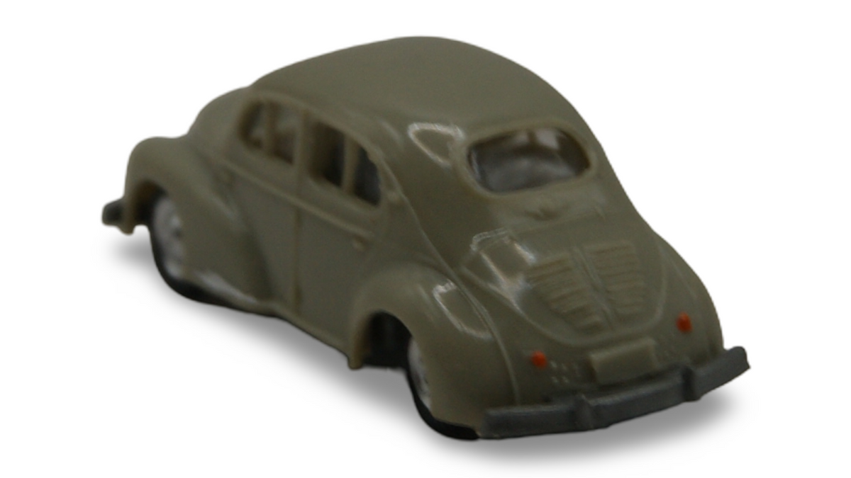EKO Renault 4CV Grau 1:87 H0 Vintage Modellauto Made in Spain