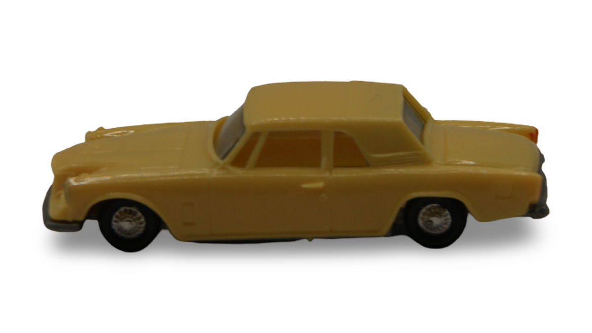 EKO Studebaker Hawk Coupé Gelb 1:87 H0 Vintage Modellauto Made in Spain