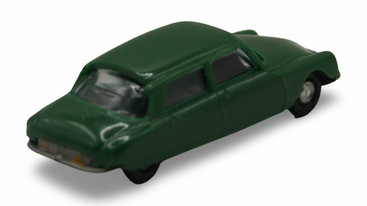 EKO Saab 96 Grün 1:87 H0 Vintage Modellauto Made in Spain