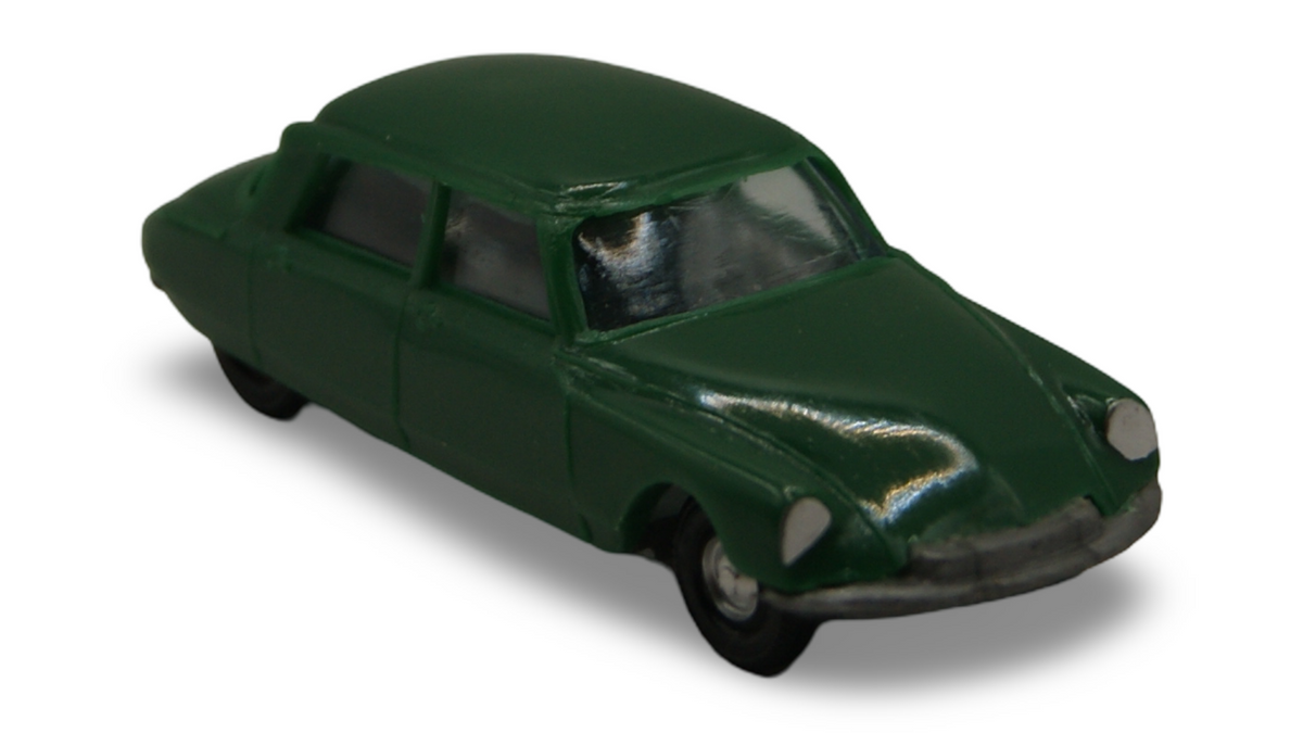 EKO Saab 96 Grün 1:87 H0 Vintage Modellauto Made in Spain
